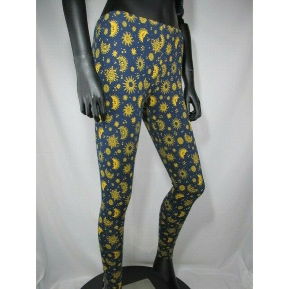 NWOT No Boundaries Sun, Moon and Stars Leggings - Picture 2 of 12